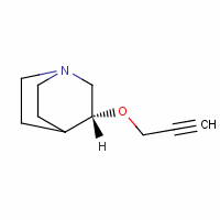 (8R)-8-丙-2-炔氧基-1-氮雜雙環(huán)[2.2.2]辛烷結(jié)構(gòu)式_147025-53-4結(jié)構(gòu)式