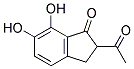 (9ci)-2-乙酰基-2,3-二氫-6,7-二羥基-1H-茚-1-酮結(jié)構(gòu)式_148050-82-2結(jié)構(gòu)式