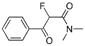 (9ci)-alpha-氟-N,N-二甲基-beta-氧代-苯丙酰胺結(jié)構(gòu)式_154353-55-6結(jié)構(gòu)式