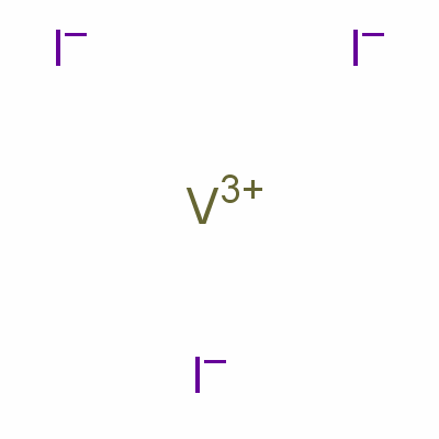 碘化釩(III)結構式_15513-94-7結構式