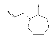 (9ci)-六氫-1-(2-丙烯基)-2H-氮雜卓-2-硫酮結構式_1558-76-5結構式