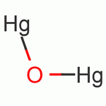 Mercurous oxide，black Structure,15829-53-5Structure