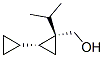 [1alpha(1r*,2s*),2alpha]-(9ci)-2-(1-甲基乙基)-[1,1-雙環(huán)丙基]-2-甲醇結構式_162407-38-7結構式