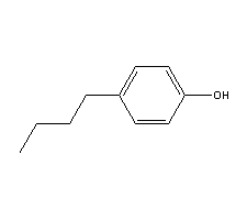 4-丁基苯酚結(jié)構(gòu)式_1638-22-8結(jié)構(gòu)式