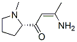(s)-(9ci)-3-氨基-1-(1-甲基-2-吡咯烷)-2-丁烯-1-酮結構式_163849-05-6結構式