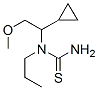 Thiourea, n-(1-cyclopropyl-2-methoxyethyl)-n-propyl-Structure,166526-01-8Structure Thiourea, n-(1-cyclopropyl-2-methoxyethyl)-n-propyl- Structure,166526-01-8Structure