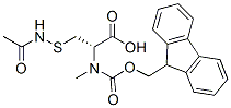 Fmoc-D-Cys(Acm)-OH結構式_168300-88-7結構式