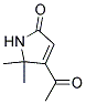 (9ci)-4-乙?；?1,5-二氫-5,5-二甲基-2H-吡咯-2-酮結(jié)構(gòu)式_171019-06-0結(jié)構(gòu)式