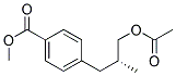 (r)-(9ci)-4-[3-(乙?；趸?-2-甲基丙基]-苯甲酸甲酯結(jié)構(gòu)式_173065-76-4結(jié)構(gòu)式