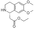 (1s)-1,2,3,4-四氫-6,7-二甲氧基-1-異喹啉乙酸乙酯結(jié)構(gòu)式_17447-45-9結(jié)構(gòu)式