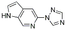 5-(1H-1,2,4-噻唑-1-基)-1H-吡咯并[2,3-c]吡啶結(jié)構(gòu)式_174610-09-4結(jié)構(gòu)式