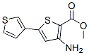 Methyl 3-amino-5-(thien-3-yl)thiophene-2-carboxylate Structure,175137-07-2Structure