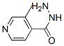 4-Pyridinecarboxylicacid,3-methyl-,hydrazide(9ci)Structure,176178-87-3Structure 4-Pyridinecarboxylicacid,3-methyl-,hydrazide(9ci) Structure,176178-87-3Structure