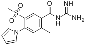 N-(diaminomethylene)-2-methyl-5-(methylsulfonyl)-4-(1h-pyrrol-1-yl)benzamide Structure,176644-21-6Structure
