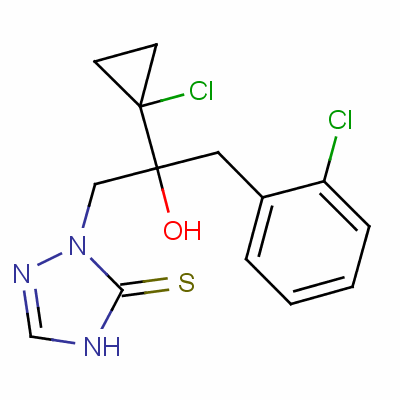 丙硫菌唑結(jié)構(gòu)式_178928-70-6結(jié)構(gòu)式