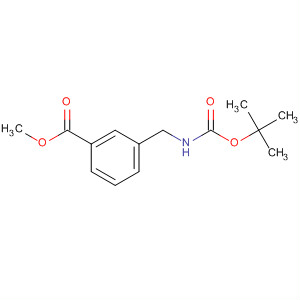 Methyl 3-(((tert-butoxycarbonyl)amino)methyl)benzoate Structure,180863-55-2Structure