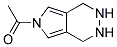 (9ci)-6-乙?；?2,3,4,6-四氫-1H-吡咯并[3,4-d]吡嗪結(jié)構(gòu)式_186746-91-8結(jié)構(gòu)式