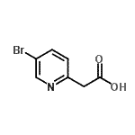 2-(5-Bromopyridin-2-yl)acetic acid Structure,192642-85-6Structure