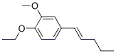 (e)-(9ci)-1-乙氧基-2-甲氧基-4-(1-戊烯基)-苯結(jié)構(gòu)式_195192-81-5結(jié)構(gòu)式
