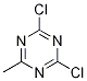 2,4-Dichloro-6-methyl-1,3,5-triazineStructure,1973-04-2Structure 2,4-Dichloro-6-methyl-1,3,5-triazine Structure,1973-04-2Structure