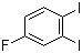 1,2-Diiodo-4-fluorobenzeneStructure,203059-85-2Structure 1,2-Diiodo-4-fluorobenzene Structure,203059-85-2Structure