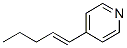Pyridine, 4-(1-pentenyl)-(9ci)Structure,203318-35-8Structure Pyridine, 4-(1-pentenyl)-(9ci) Structure,203318-35-8Structure