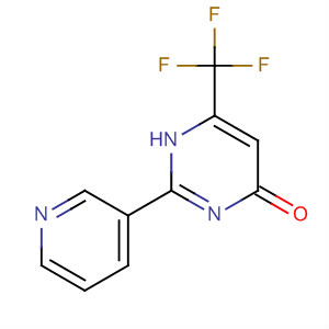 2-(3-吡啶)-6-(三氟甲基)-4(3H)-嘧啶酮結(jié)構(gòu)式_204394-59-2結(jié)構(gòu)式