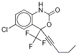 Rac 6-氯-1,4-二氫-4-(1-戊炔)-4-(三氟甲基)-2H-3,1-苯并噁嗪-2-酮結(jié)構(gòu)式_205755-86-8結(jié)構(gòu)式