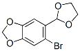 5-溴-6-[1,3]二氧烷-2-基-苯并[1,3]間二氧雜環(huán)戊烯結(jié)構(gòu)式_2139-43-7結(jié)構(gòu)式