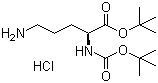 Boc-orn-otbu hcl結(jié)構(gòu)式_214629-97-7結(jié)構(gòu)式