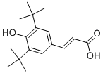 3,5-Di-tert-butyl-4-hydroxycinnamic acidStructure,22014-01-3Structure 3,5-Di-tert-butyl-4-hydroxycinnamic acid Structure,22014-01-3Structure