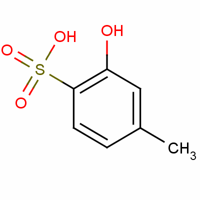 2-羥基-4-甲基苯磺酸結(jié)構(gòu)式_22356-80-5結(jié)構(gòu)式