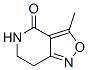 (9ci)-6,7-二氫-3-甲基-異噁唑并[4,3-c]吡啶-4(5h)-酮結(jié)構(gòu)式_229308-47-8結(jié)構(gòu)式