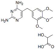 Trimethoprim lactate salt Structure,23256-42-0Structure