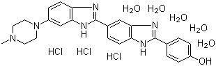 赫斯特熒光染料 33258結(jié)構(gòu)式_23491-45-4結(jié)構(gòu)式