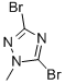 3,5-Dibromo-1-methyl-1,2,4-triazoleStructure,23579-79-5Structure 3,5-Dibromo-1-methyl-1,2,4-triazole Structure,23579-79-5Structure