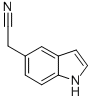 2-(1H-吲哚-5-基)乙腈結(jié)構(gòu)式_23690-49-5結(jié)構(gòu)式