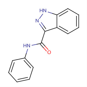 1H-吲唑-3-羧酸苯酰胺結(jié)構(gòu)式_23706-99-2結(jié)構(gòu)式