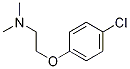 2-(4-氯苯氧基)-N,N-二甲基-乙胺結(jié)構(gòu)式_2401-47-0結(jié)構(gòu)式