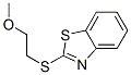 (7ci,8ci)-2-[(2-甲氧基乙基)硫代]-苯并噻唑結(jié)構(gòu)式_24053-00-7結(jié)構(gòu)式
