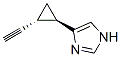 (9ci)-4-[(1r,2r)-2-乙炔環(huán)丙基]-1H-咪唑結(jié)構(gòu)式_252951-47-6結(jié)構(gòu)式