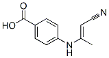 (8ci)-p-[(2-氰基-1-甲基乙烯基)氨基]-苯甲酸結構式_25354-52-3結構式