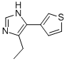 4-乙基-5-(3-噻吩)-1H-咪唑結(jié)構(gòu)式_263389-42-0結(jié)構(gòu)式