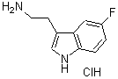 5-氟色胺鹽酸鹽結(jié)構(gòu)式_2711-58-2結(jié)構(gòu)式