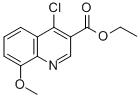 4-Chloro-8-methoxyquinoline-3-carboxylic acid ethyl ester Structure,27568-05-4Structure
