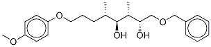(2R,3s,4s,5s)-3,5-二甲基-1-(芐氧基)-8-(4-甲氧基苯氧基)-2,4-辛烷二醇結構式_276690-16-5結構式