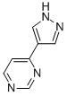 4-(1H-吡唑-4-基)嘧啶結構式_28648-87-5結構式