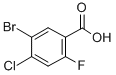 5-Bromo-4-chloro-2-fluorobenzoic acidStructure,289038-22-8Structure 5-Bromo-4-chloro-2-fluorobenzoic acid Structure,289038-22-8Structure