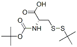 Boc-Cys(StBu)-OH結(jié)構(gòu)式_30044-61-2結(jié)構(gòu)式