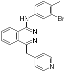 N-(3-bromo-4-methylphenyl)-4-(pyridin-4-ylmethyl)phthalazin-1-amineStructure,300842-64-2Structure N-(3-bromo-4-methylphenyl)-4-(pyridin-4-ylmethyl)phthalazin-1-amine Structure,300842-64-2Structure